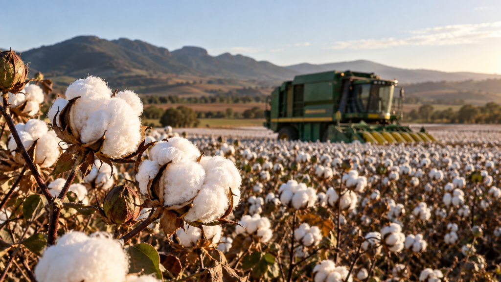 Algodão em Minas Gerais recupera produtividade e pode ampliar área plantada em até 10%